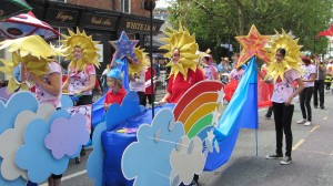 Manchester Day Parade Sky's the Limit