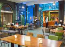 Photo of interior of Z-café