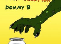 Troll hand reaching for goldfish bowl