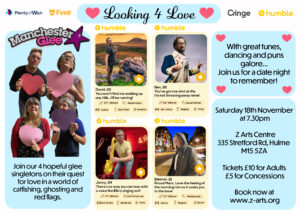 Manchester Glee presents Looking 4 Love