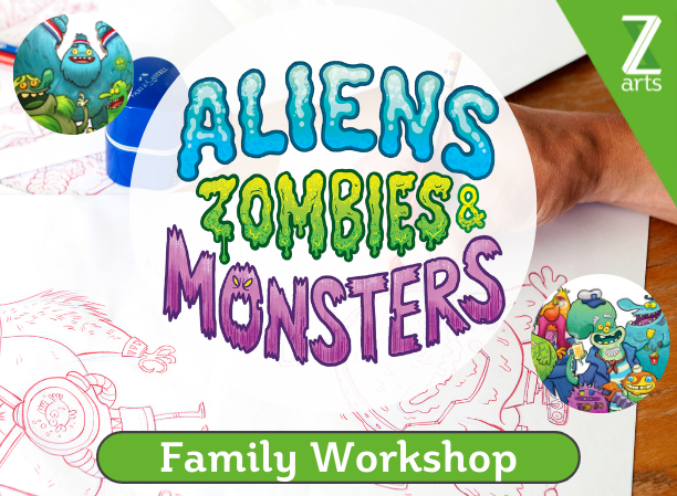 Aliens, Zombies & Monsters Workshop Family