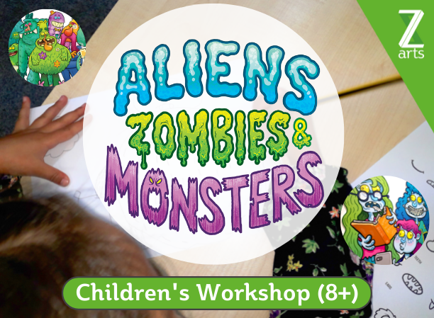Aliens, Zombies and Monsters Childrens Workshop (8+)